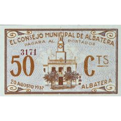 50 Céntimos Albatera