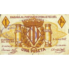 1 Peseta Guardamar del Segura