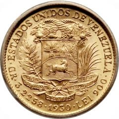 10 Bolivares Centenary of the death of the Liberator