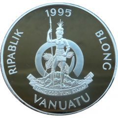 100 Vatu Coronation of King George VI