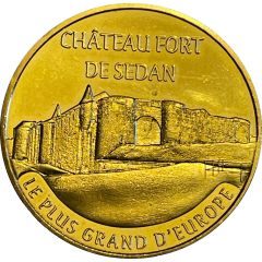 Tourist token - Monnaie de Paris - Chateau fort de Sedan