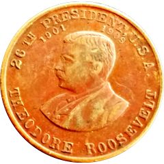 Token - Theodore Roosevelt Teddy