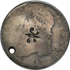 1/2 Dollar Counterstamped