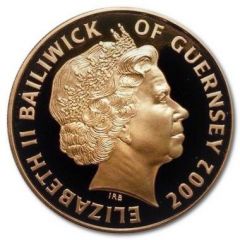 5 Pounds - Elizabeth II Duke of Wellington - Gold