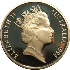 5 Dollars - Elizabeth II 3rd Portrait - The Enfranchisement of Women - Proof