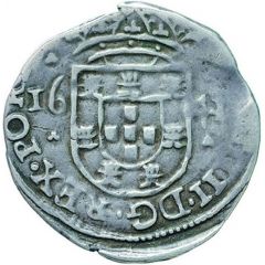 Tostão `Date both sides` - João IV 2nd series, Lisbon