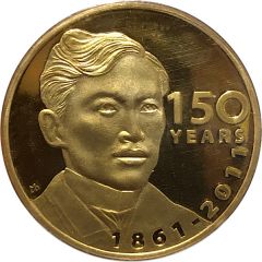 Token - Jose Rizal 150th Birth Anniversary
