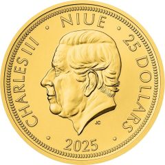 25 Dollars - Charles III Golden Eagle