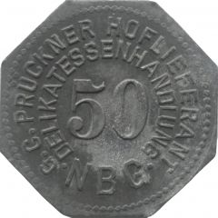 50 Pfennig - Nürnberg G.C. Prückner Hoflieferant