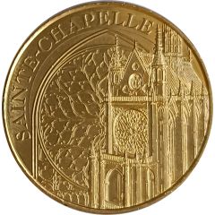 Monnaie de Paris Tourist Token - Sainte-Chapelle La rose de l`Apocalypse
