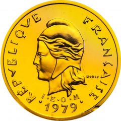 10 Francs Piedfort gold
