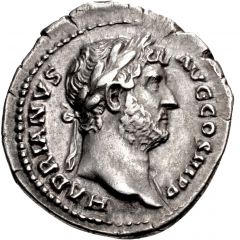 Denarius - Hadrian RESTITVTORI AFRICAE, Africa
