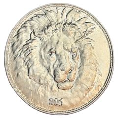 Souvenir medal - Lion - Pairi Daiza Zoo - 006