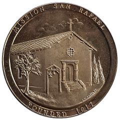Medal - Mission San Rafael