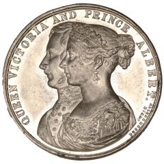 Medal - Victoria Royal Exchange, Allen & Moore, 38mm