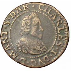 Double Tournois - Charles I 4th type