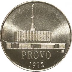 1/2 Ounce Silver - Provo LDS Temple