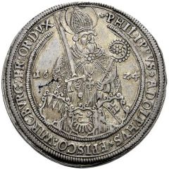 1 Thaler - Philip Adolph of Ehrenberg