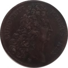 Jeton Louis XIV 1710- Chambre aux deniers-