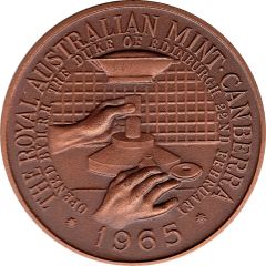 Medal - Opening of Royal Australian Mint