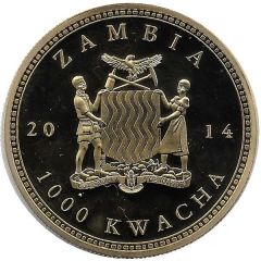1000 Kwacha African Hippo