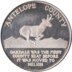 Token - Nebraska Centennial Antelope County