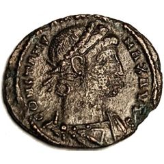 Nummus - Constantinus I GLORIA EXERCITVS, One standard, Heraclea