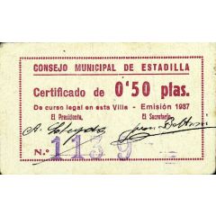 0.50 Pesetas Estadilla