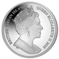 1 Dollar - Elizabeth II Mayflower, 1oz Silver Bullion