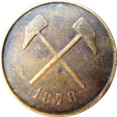 Mining Token - 1/2 Zone Marchiennes-au-Pont