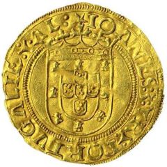 Cruzado `8 castles`- João III 3rd type, Lisboa mint