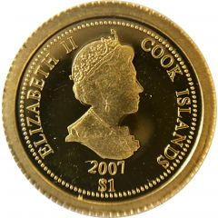 1 Dollar - Elizabeth II Austria: 2 Euro - Treaty of Rome