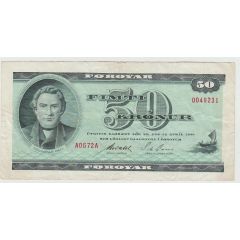 50 Krónur Danmarks Nationalbank, first issue