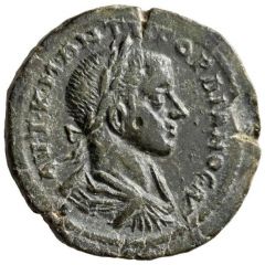 Pentassarion - Gordian III ΥΠ CAB MOΔЄCTOΥ NIKOΠOΛЄITΩN / ΠΡOC IΣTΡOΝ