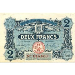 2 Francs - Chambre de Commerce d`Angoulême [16] <6ème série>