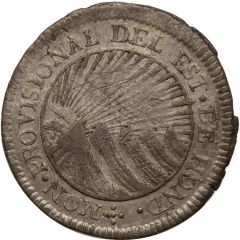 2 Reales State of Honduras - Provisional
