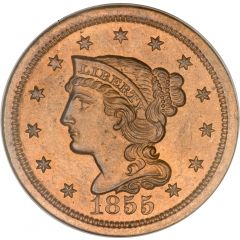 1 Cent `Liberty Head/Braided Hair Cent`
