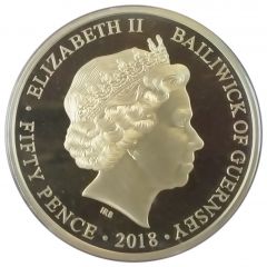 50 Pence - Elizabeth II Coronation - The Golden State Coach