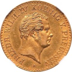 1/2 Frederick d`Or - Frederick William IV