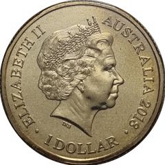 1 Dollar - Elizabeth II 4th Portrait - Australia`s Convict Era