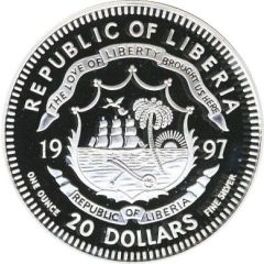 20 Dollars Year of the Ox, Type II