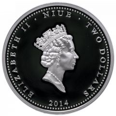 2 Dollars - Elizabeth II Angels of St. Petersburg