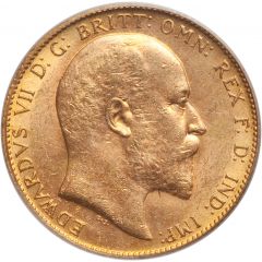 1 Sovereign - Edward VII Ottawa mint