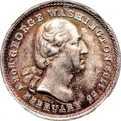 Civil War Dog Tag Token - Merriam George Washington