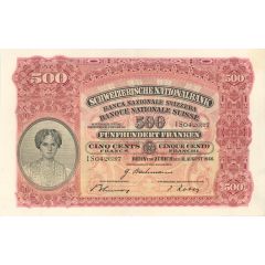 500 Francs 2nd series, type 3