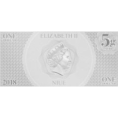 1 Dollar - Elizabeth II A New Hope: C-3PO and R2D2