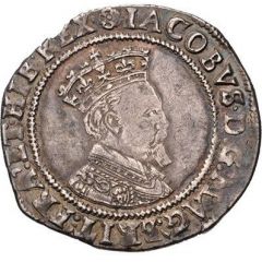 1 Shilling - James I Second Coinage