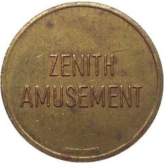 Arcade Token - Zenith Amusement Saint-Georges, Quebec