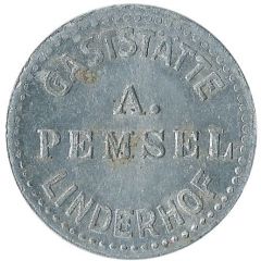 1/2 Liter Bier - Nürnberg A. Pemsel