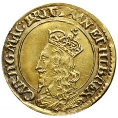 1 Britain Halfcrown - Charles I 3rd Coinage, 1st Issue
